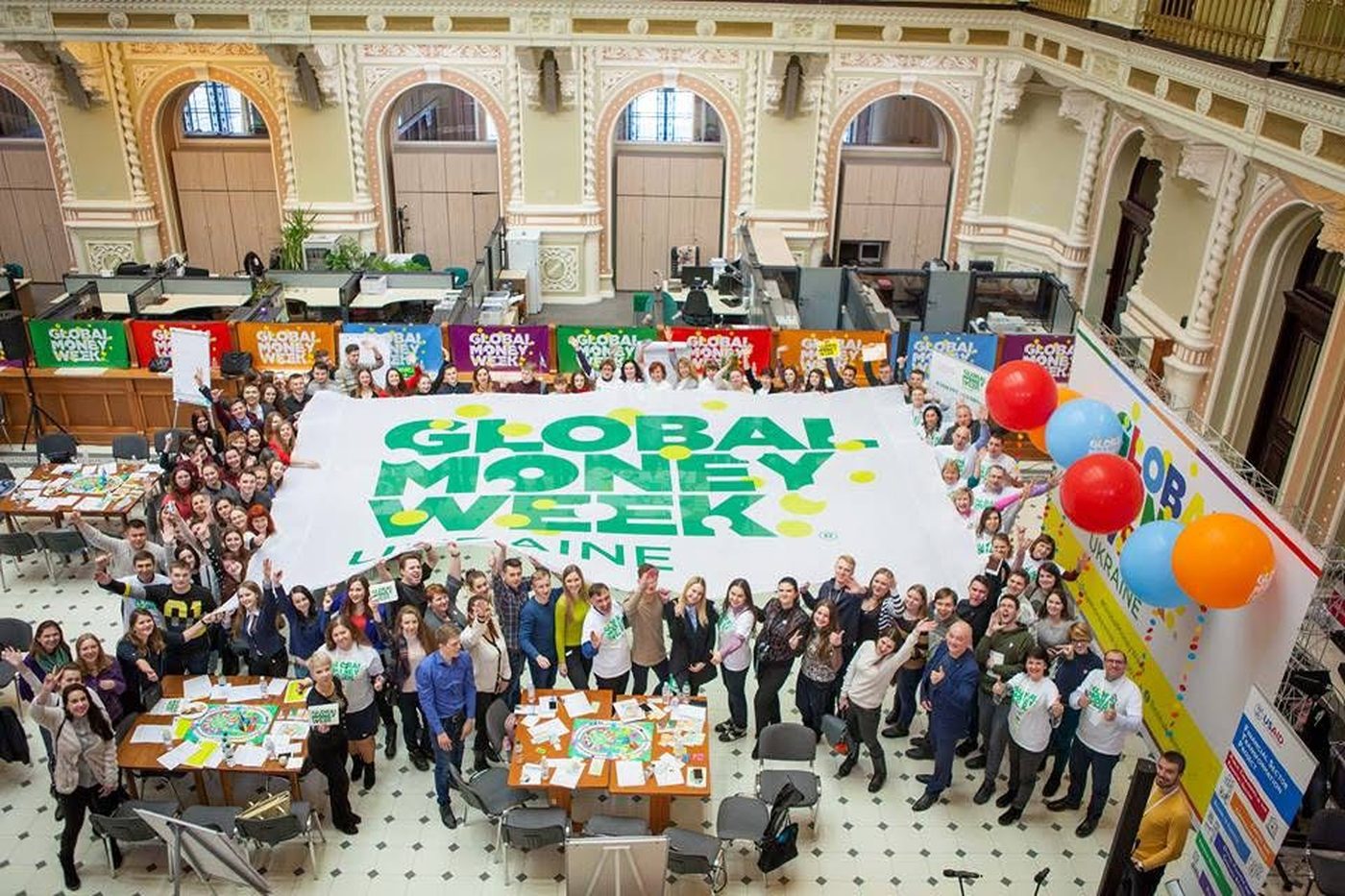 A Life Capital session during Global Money Week in Ukraine.